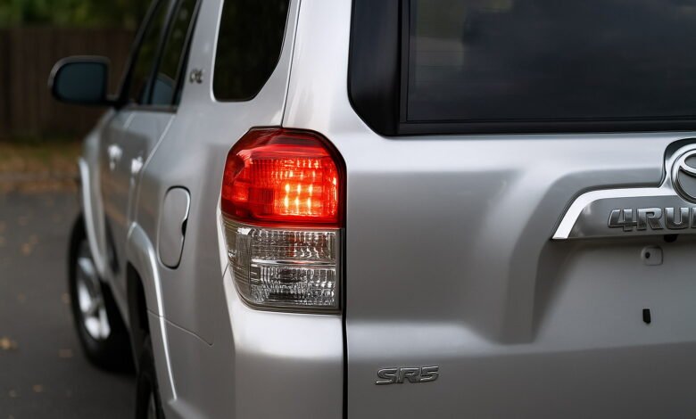 2011 Toyota 4Runner Right Rear Brake Light Keeps Going Out