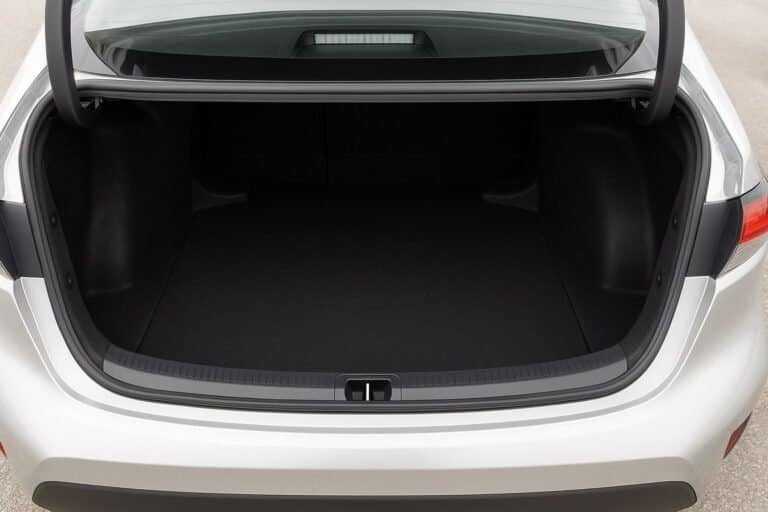 2022 Toyota Corolla Trunk Plastic