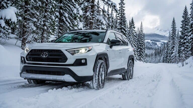 Toyota RAV4 Trail Mode for Snow